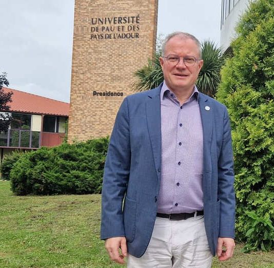 Laurent Bordes, le président de l'université de Pau et des Pays de l'Adour.