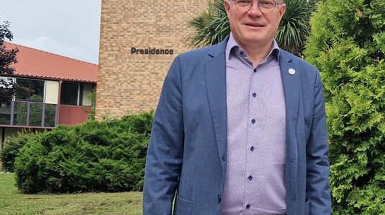 Laurent Bordes, le président de l'université de Pau et des Pays de l'Adour.