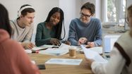 Des étudiants-entrepreneurs.