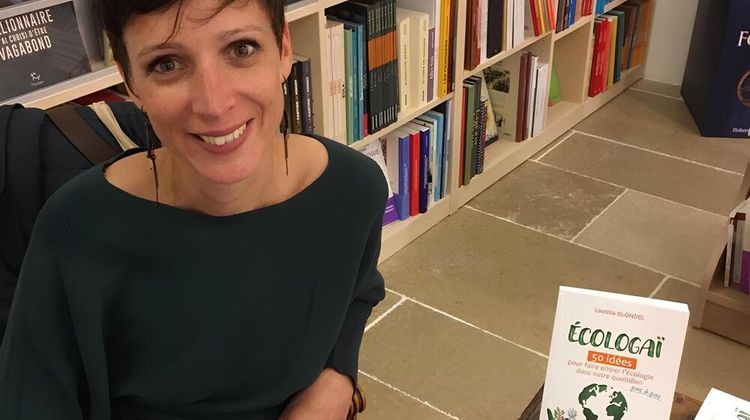 Laetitia Blondel, autrice du livre Ecologaï- 50 idées pour faire entrer l'écologie dans son quotidien.