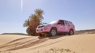 Un des 4x4 participant aux Roses des Sables en 2024. Crédit photo : Flash-Sport / Trophée Roses des Sables 2024