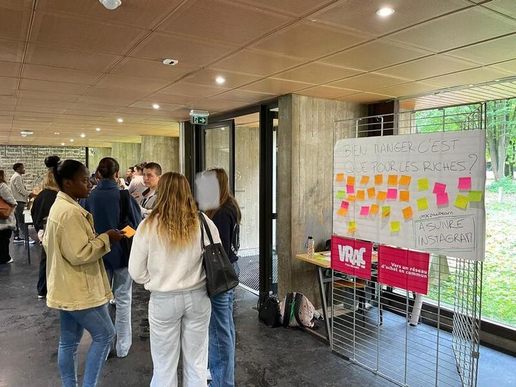 L'association Vrac Pau Béarn aide les étudiants de l'Université de Pau et des Pays de l'Adour à accéder à des produits locaux et bio à moindre coût.