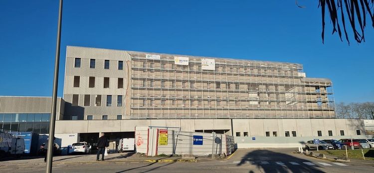 Le futur Pôle Femme-Mere-Enfant de l'hôpital de Pau