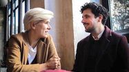 SAGA - Marion et Nicolas installent la fusée Pétrone à Auch