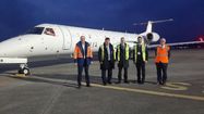 Le premier Embraer de la compagnie Amelia, en charge de la ligne Pau-Orly.