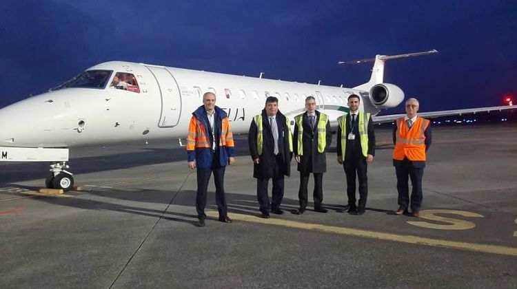 Le premier Embraer de la compagnie Amelia, en charge de la ligne Pau-Orly.