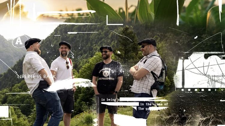 Les fondateurs de Blind Pigs Distillers, à Nay.