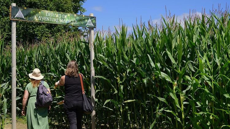 Le Labyrinthe magique, à Nousty.