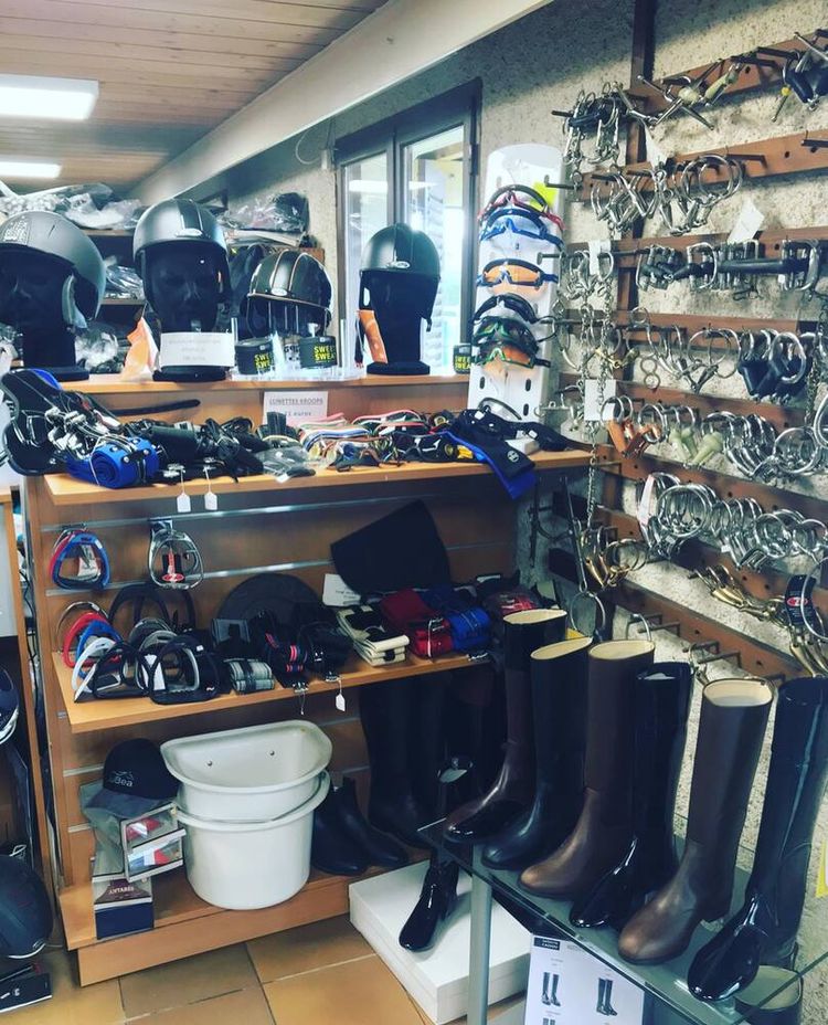 La boutique de la Sellerie Cassou, à Pau.