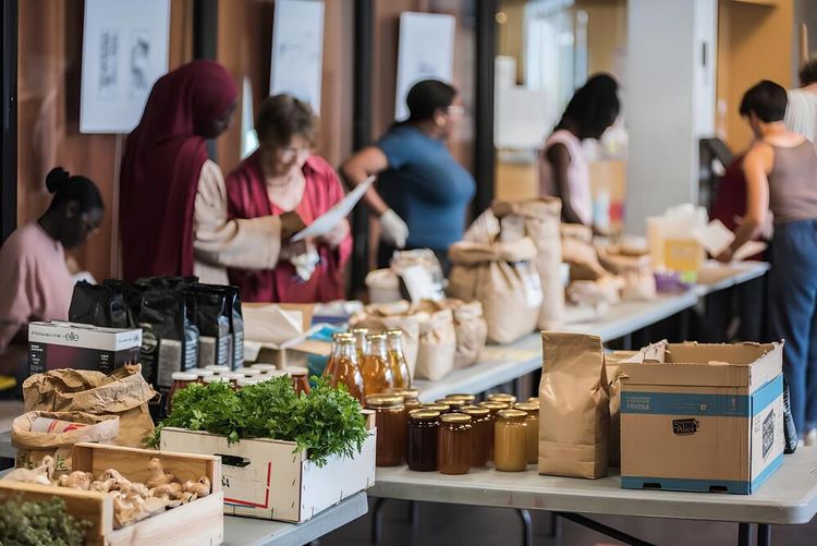 ALIMENTATION SOLIDAIRE - Pau Béarn Habitat et l’association VRAC main dans la main