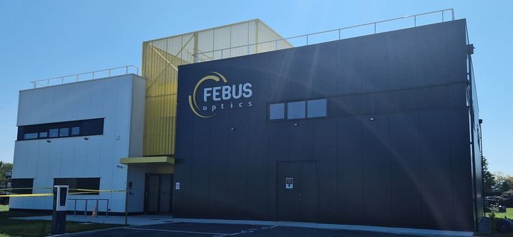 Le nouveau bâtiment de FEBUS Optics, dans la zone Europa, à Pau.
