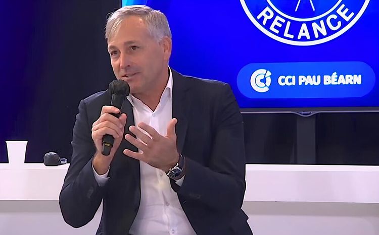 Didier Laporte, président de la CCI Pau Béarn, en 2020.