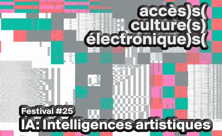 Affiche du festival Accès)s(, pour la 25e édition.
