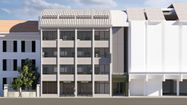 La façade de la future Maison de Santé Solférino à Pau, un projet mené par Initial Santé.