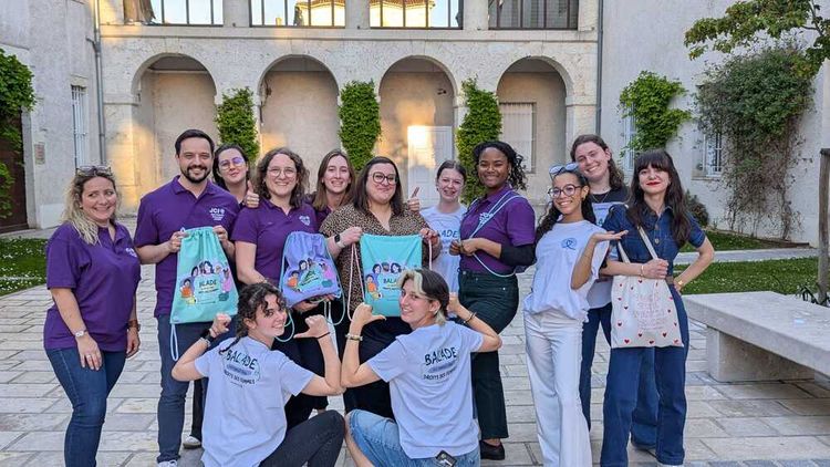 la JCE d’Agen a créé une balade au cœur des droits des femmes.