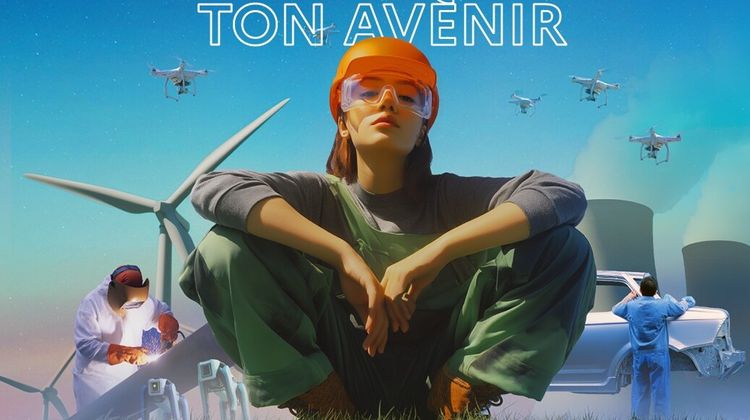 L'affiche de la Semaine de l'Industrie dans les Pyrénées-Atlantiques, du 3 novembre au 7 décembre.