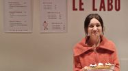 Lucie Abert, la gérante de la pâtisserie paloise Le Labo, à Pau.