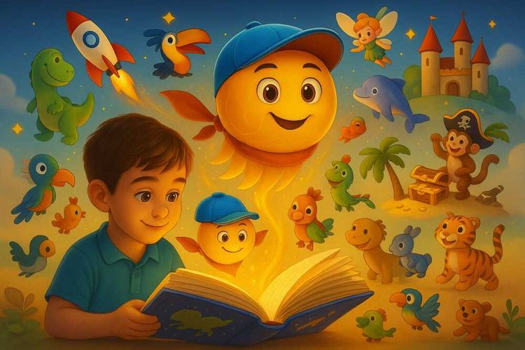 Le Monde de Flip est une application qui utilise l'intelligence artificielle pour créer des histoires personnalisée dédiées aux enfants.