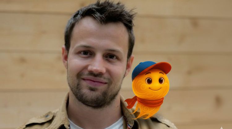 Harold Assier, le fondateur de l'application Le Monde de Flip, à Pau.