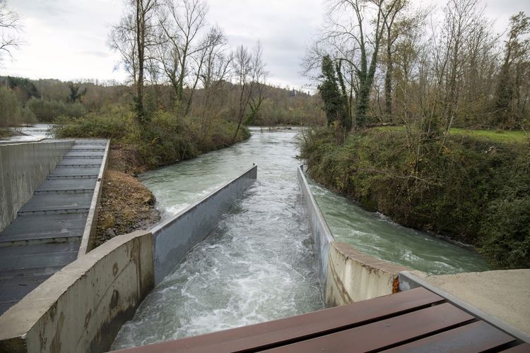 Un barrage hydroélectrique.