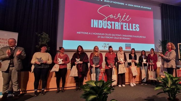 La soirée Industri'Elles du 27 novembre, a mis en avant le parcours de huit femmes dans l'industrie.