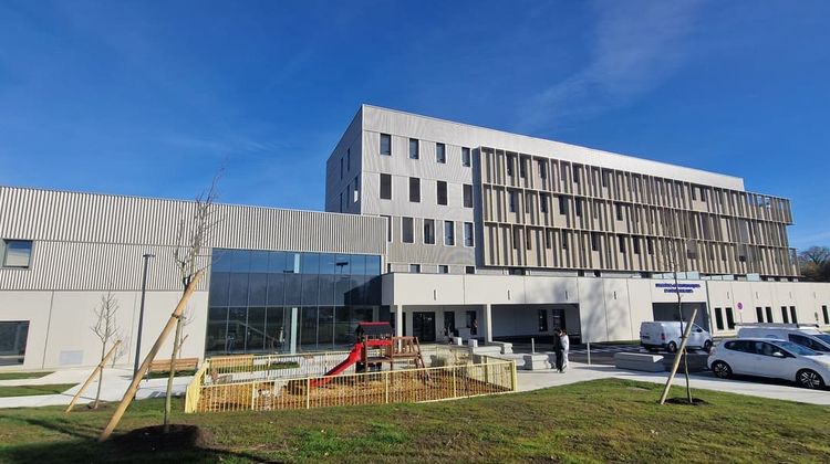 Le nouveau Pôle Femme-Mère-Enfant de l'Hôpital de Pau.