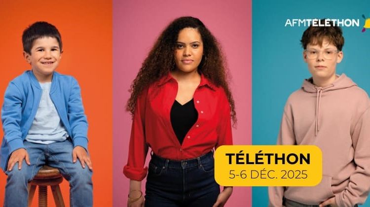 L'affiche officielle du Téléthon 2025