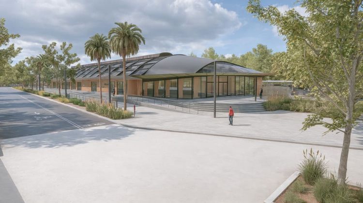 La Halle Sernam de Pau va faire l'objet de travaux de réhabilitation pour la transformer en un espace multiusage. Crédit photo : Ville de Pau.