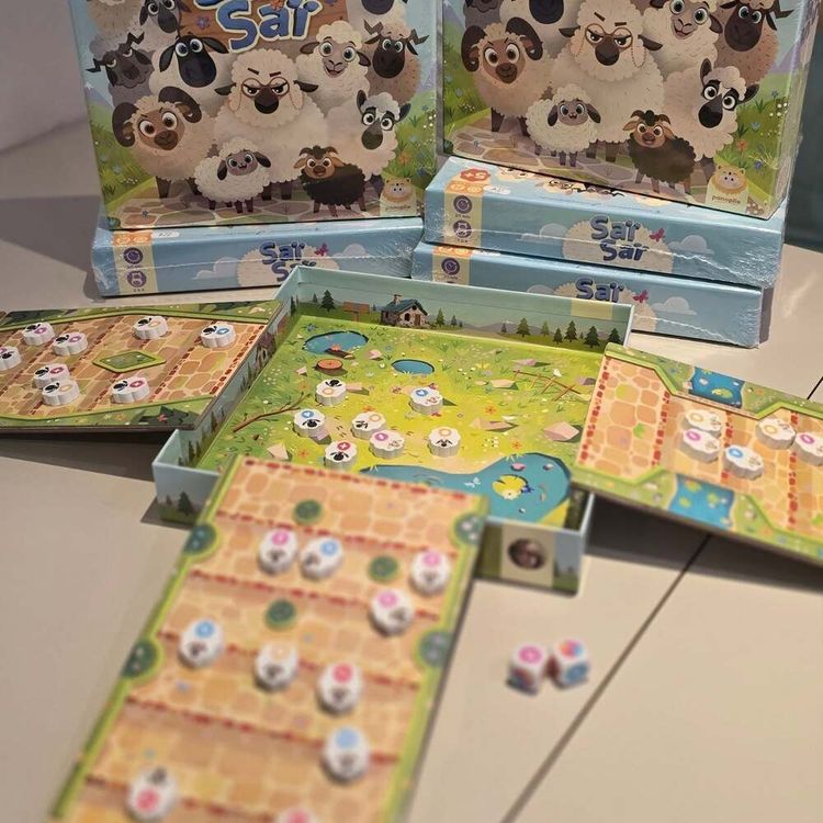 Le jeu de plateau Saï  Saï, autour du pastoralisme.