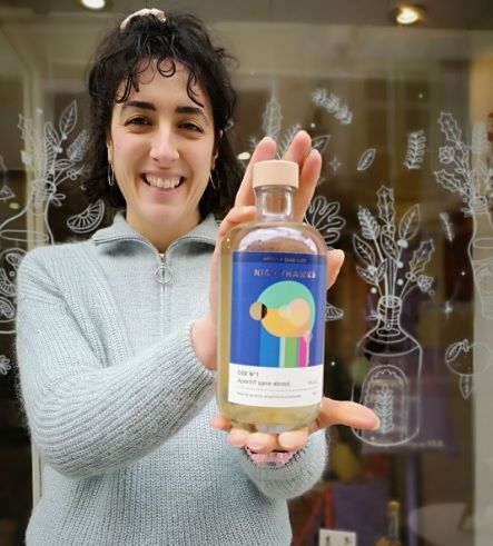 Mylène Muchada, la gérante de la cave paloise Papompette.