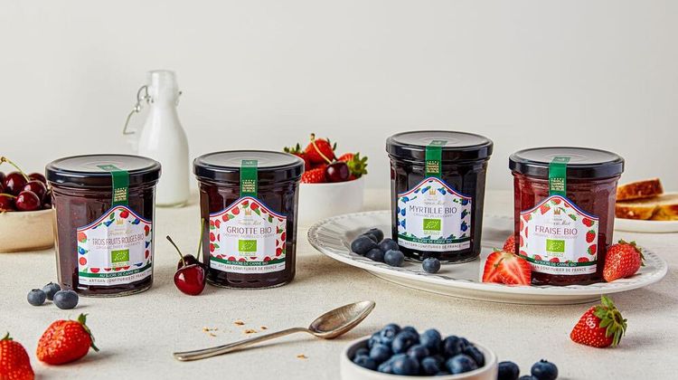 Des confitures de la Maison Francis Miot, implantée en Béarn.