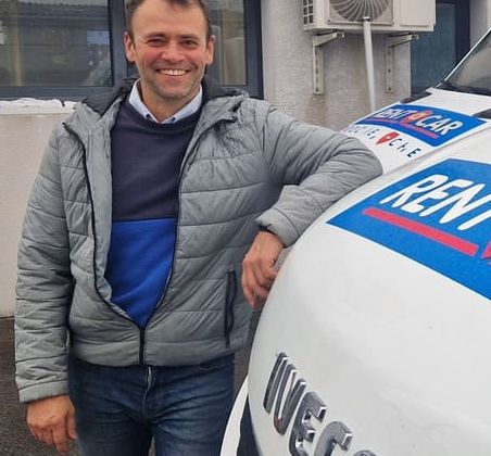 Anthony Arnoult, gérant de la franchise Rent a Car Sud-Ouest.