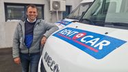 Anthony Arnoult, gérant de la franchise Rent a Car Sud-Ouest.
