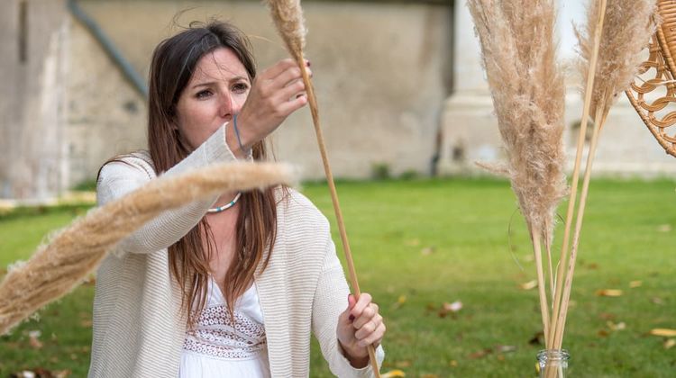 Laura Barbereau, la gérante de l'entreprise de location de matériel évènementiel Nathlau Créations, à Serres-Castet.