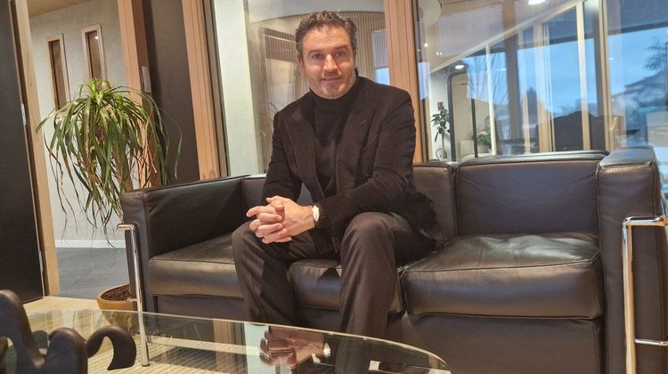 Michel Brunoro, le fondateur et dirigeant du cabinet PEA, à Pau.