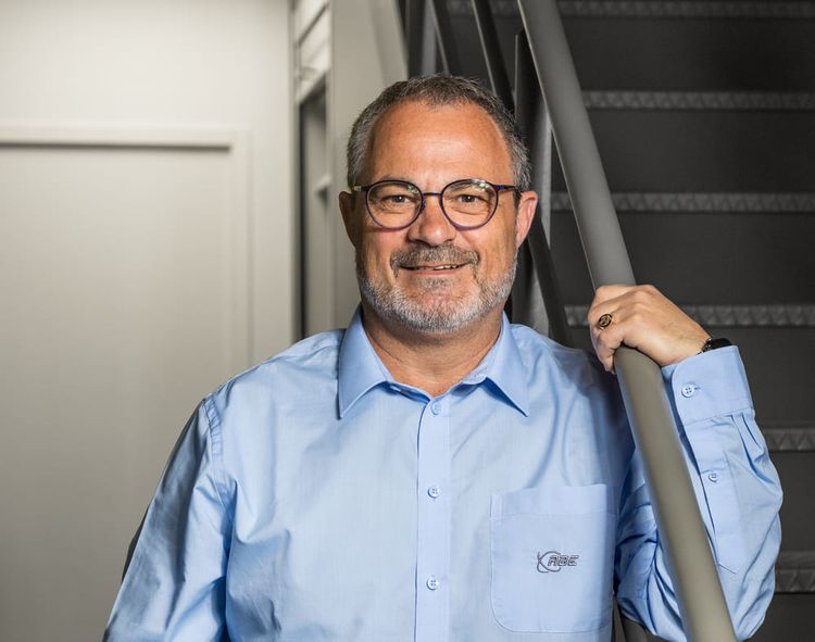 Norbert Demonte, fondateur et gérant de l'Agence béarnaise de l'électricité, à Pau.