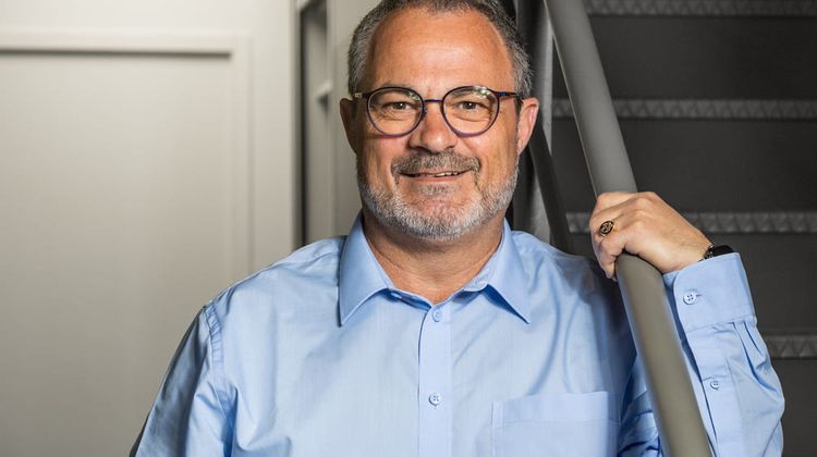 Norbert Demonte, fondateur et gérant de l'Agence béarnaise de l'électricité, à Pau.