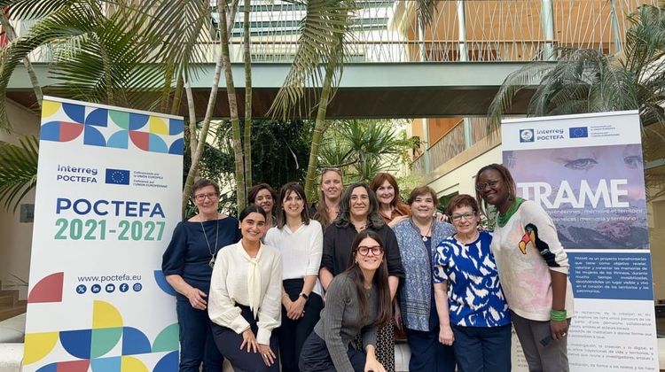 Les principales actrices du projet de recherche TRAME, pour mettre en valeur les femmes pyrénéennes.