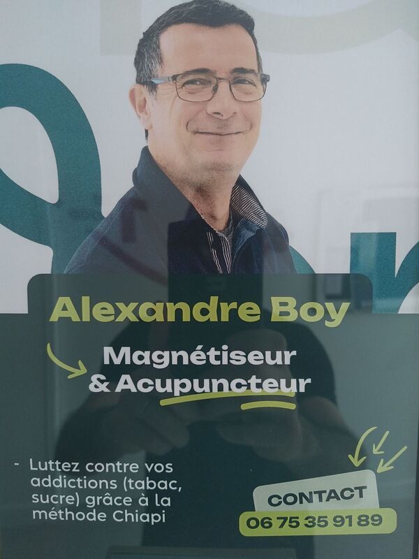 Alexandre Boy, guérisseur en magnétisme et acupuncteur à Pau.