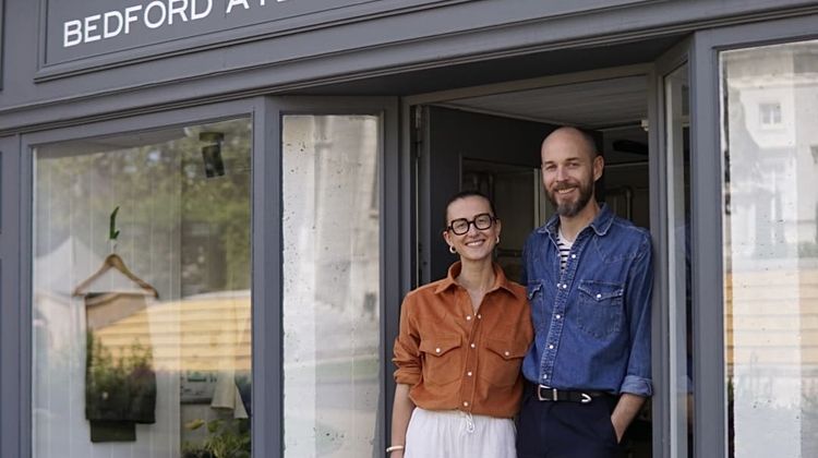 Clotilde et Nicolas Jacquet, les gérants du Bedford Atelier, à Pau