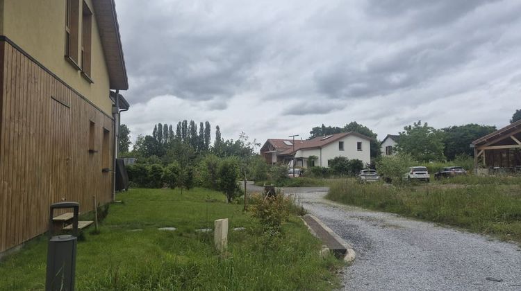 Plusieurs maisons du quartier Ecopernic à Pau.