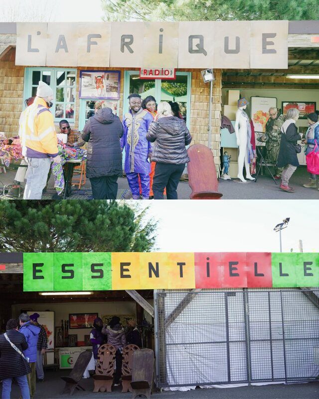 Le rendez-vous L'Afrique essentielle, organisée au Village Emmaïs Lescar-Pau.