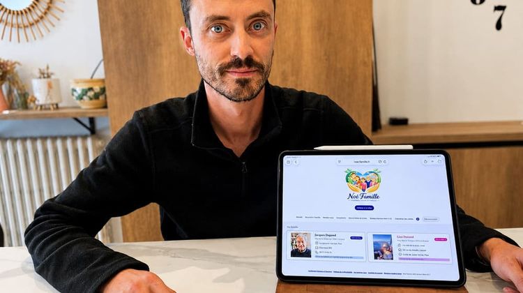 Julien Marques, le développeur de la solution digitale centralisée Noé Famille, dédiée aux aidants.