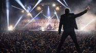 La nouvelle affiche du spectacle "TOUJOURS VIVANT TOUR" de Voices Harmony, qui passera par Pau le 29 mai 2027