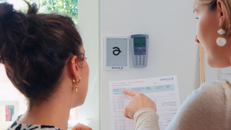 L'un des outils développé par la start-up Envola, qui facilite la relation les parents-employeurs et les assistantes maternelles.
