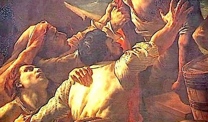 Le Radeau de La Méduse : confinés dans l'horreur