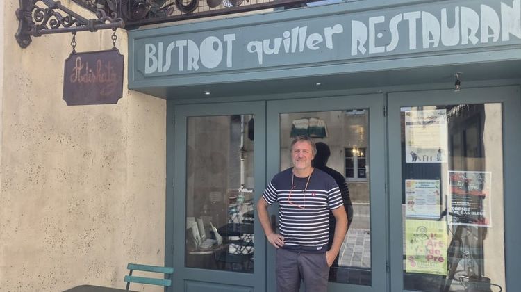 David Ducassou, le chef et gérant du restaurant Cap e Tot , à Morlanne.