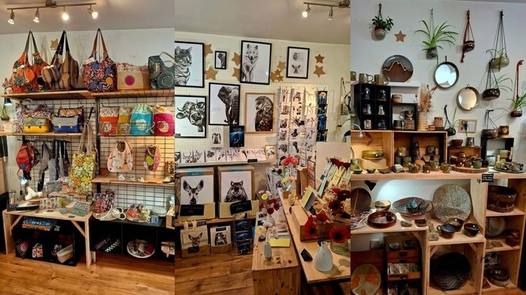 Quelques créations artisanales de la boutique Poulette Land, à Pau.