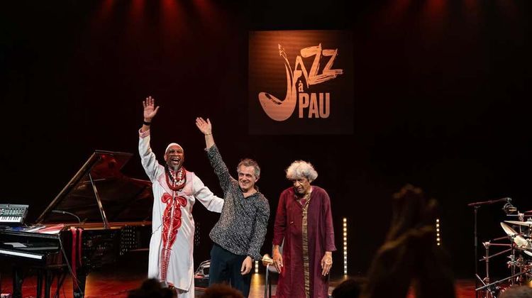La saison culturelle 2025 de Jazz à Pau s'est clôturée avec Paolo Fresu - Omar Sosa Music et Trilok Gurtu. Crédit photo : Ville de Pau.