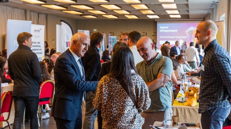 Le Salon de l'Entrepreneuriat, organisé par la CCI Bayonne Pays Basque.